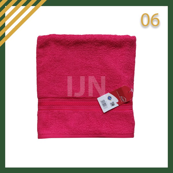 Handuk Mandi Dewasa | Handuk Merah Putih Polos 60x120 Murah Tebal Halus Premium