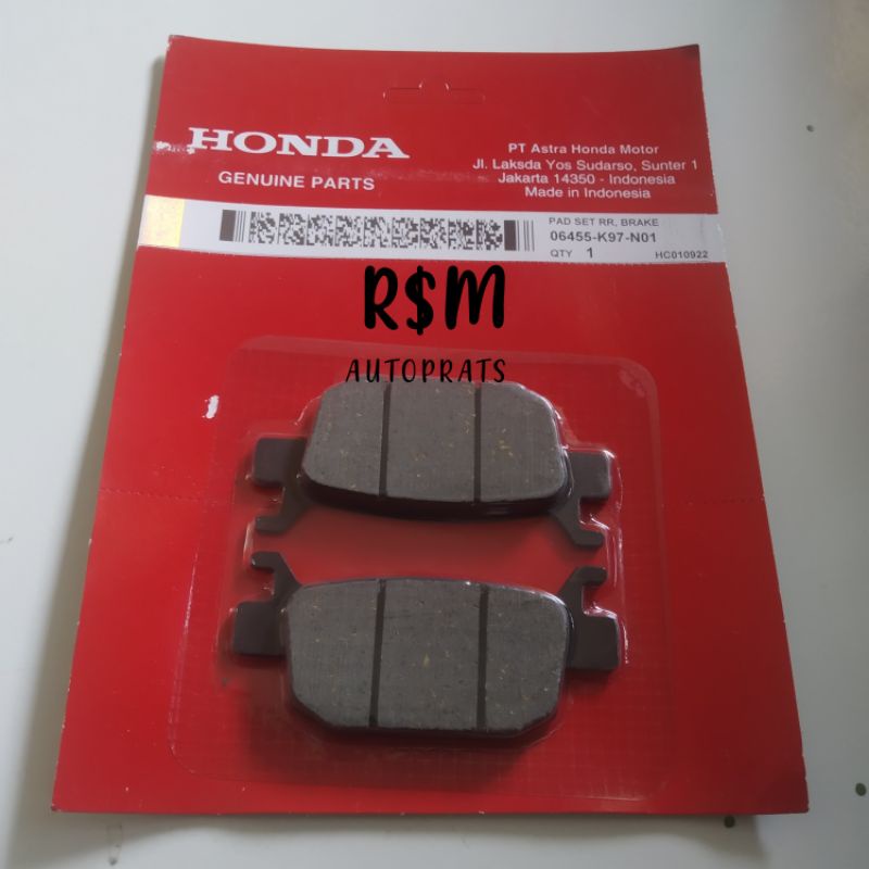 DISPAD BELAKANG HONDA PCX 160 150 ABS NON ABS KUALITAS ORI