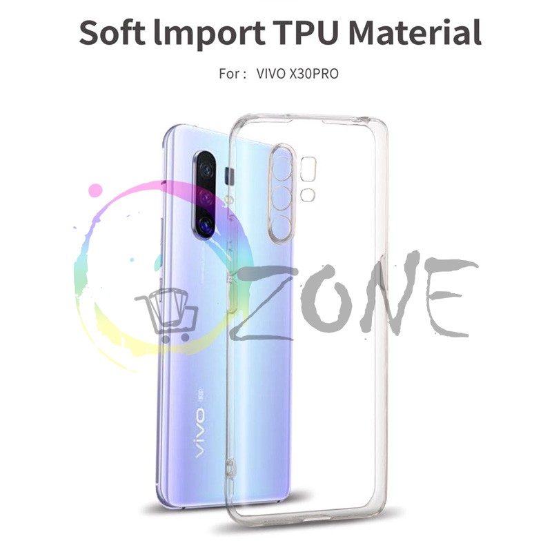 SOFTCASE TRANSPARAN VIVO X30 PRO PREMIUM CLEAR SOFT CASE
