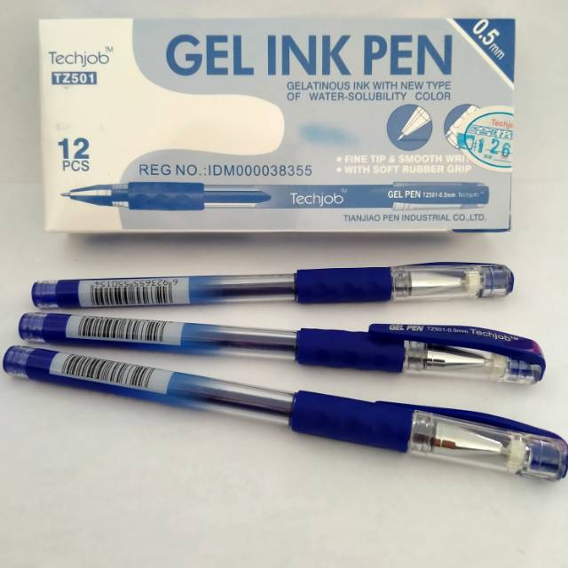 

Pulpen Techjob TZ-501 0.5 Biru