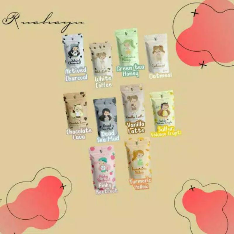 masker organik / parian : aktived Charcoal :)