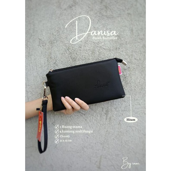 PUSAT GROSIR !!! DANISA BY INOE / POUCH DANISA COCOLY/ POUCH DANISA CALLISTA / DOMPET WANITA