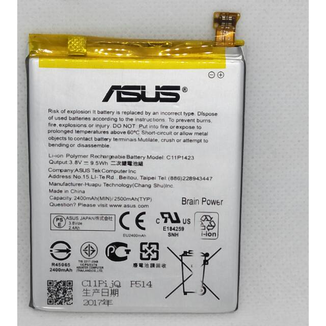 BATERAI ASUS ZENFONE 2 5.0