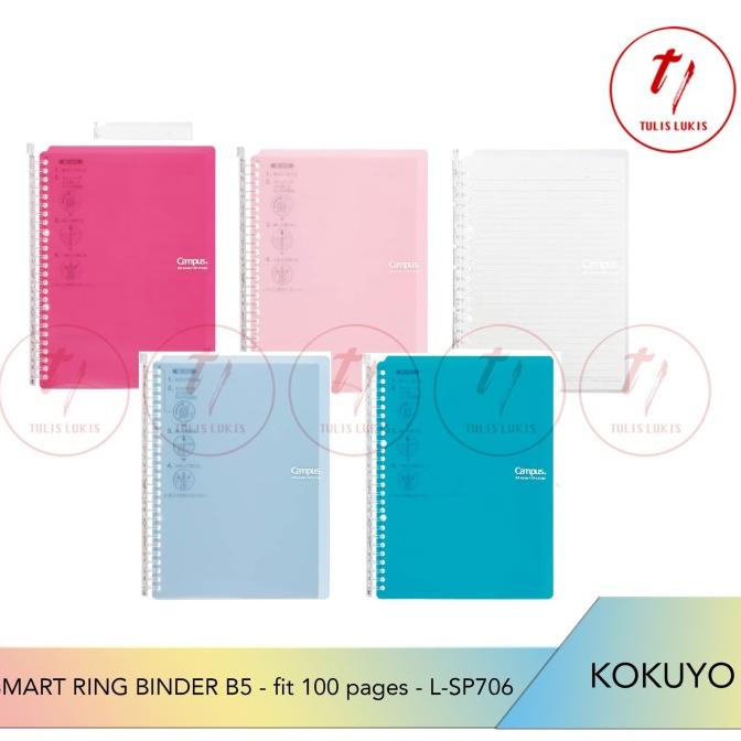 

[[COD]] KOKUYO SMART RING BINDER B5 ( L-SP706 ) TERBAIK Kode 722