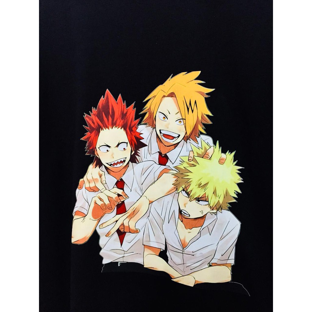 Tshirt 3 idiots of class A ! Boku no Hero Academia Anime My Hero Academia Manga Kaos BNHA Wibu Otaku