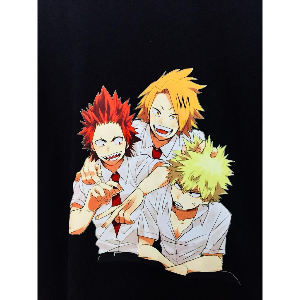 Tshirt 3 idiots of class A ! Boku no Hero Academia Anime My Hero Academia Manga