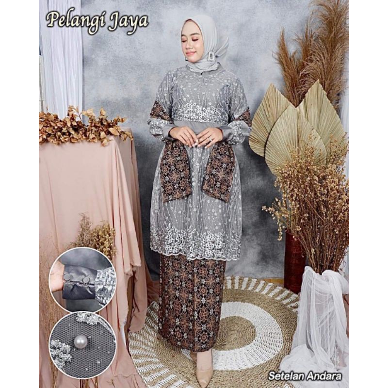 kebaya (stelan andara) pelangi jaya