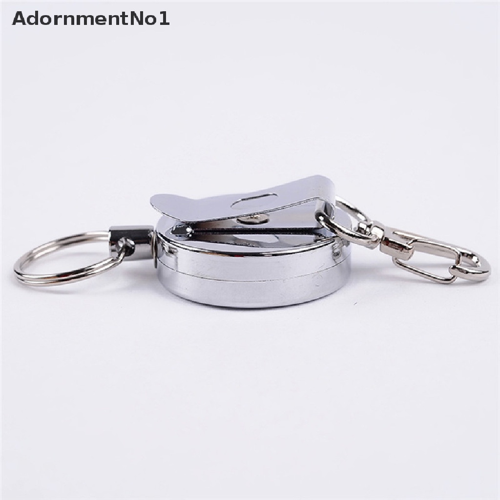 (AdornmentNo1) Gantungan Kunci Kawat Baja Elastis Anti Hilang Dengan Alarm