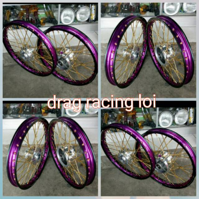 Velg jari jari tromol. Paketan. Ring 17. Motor jupiter z. Vega r. Mx lama.  Velg tdr tuton