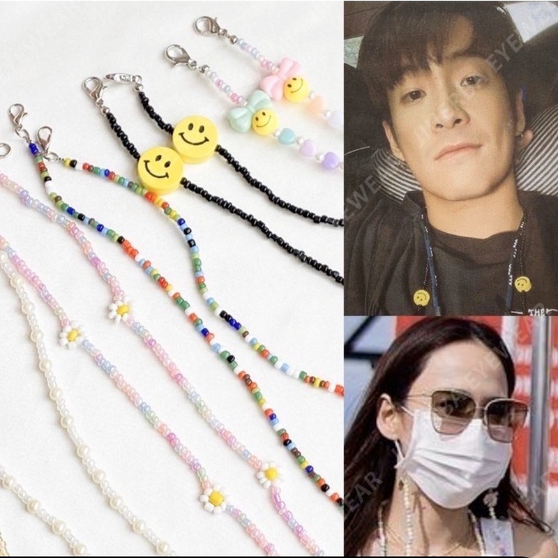 (YUZHU) COD Mask Chain Neck Strap Lanyard Rantai Masker Tali Gantung Masker Wajah Lanyard Topeng Tali kalung Dengan Dua KaitMask Chain Neck Strap Lanyard Rantai Masker Tali Gantung Masker Wajah Lanyard Topeng Tali kalung Dengan Dua Kait