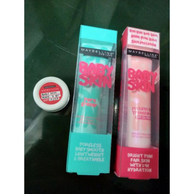 Share in Jar Maybelline Baby Skin Pore Eraser&amp; Instant Pink Transformer Share in Jar