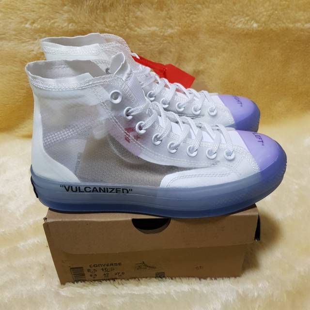 converse off white transparent