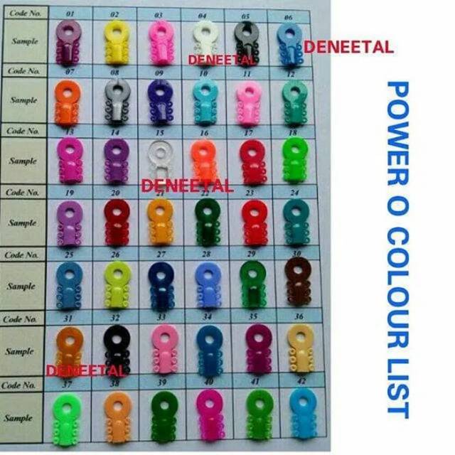 KARET BEHEL GIGI / POWER O USA COLOURFULL ORIGINAL