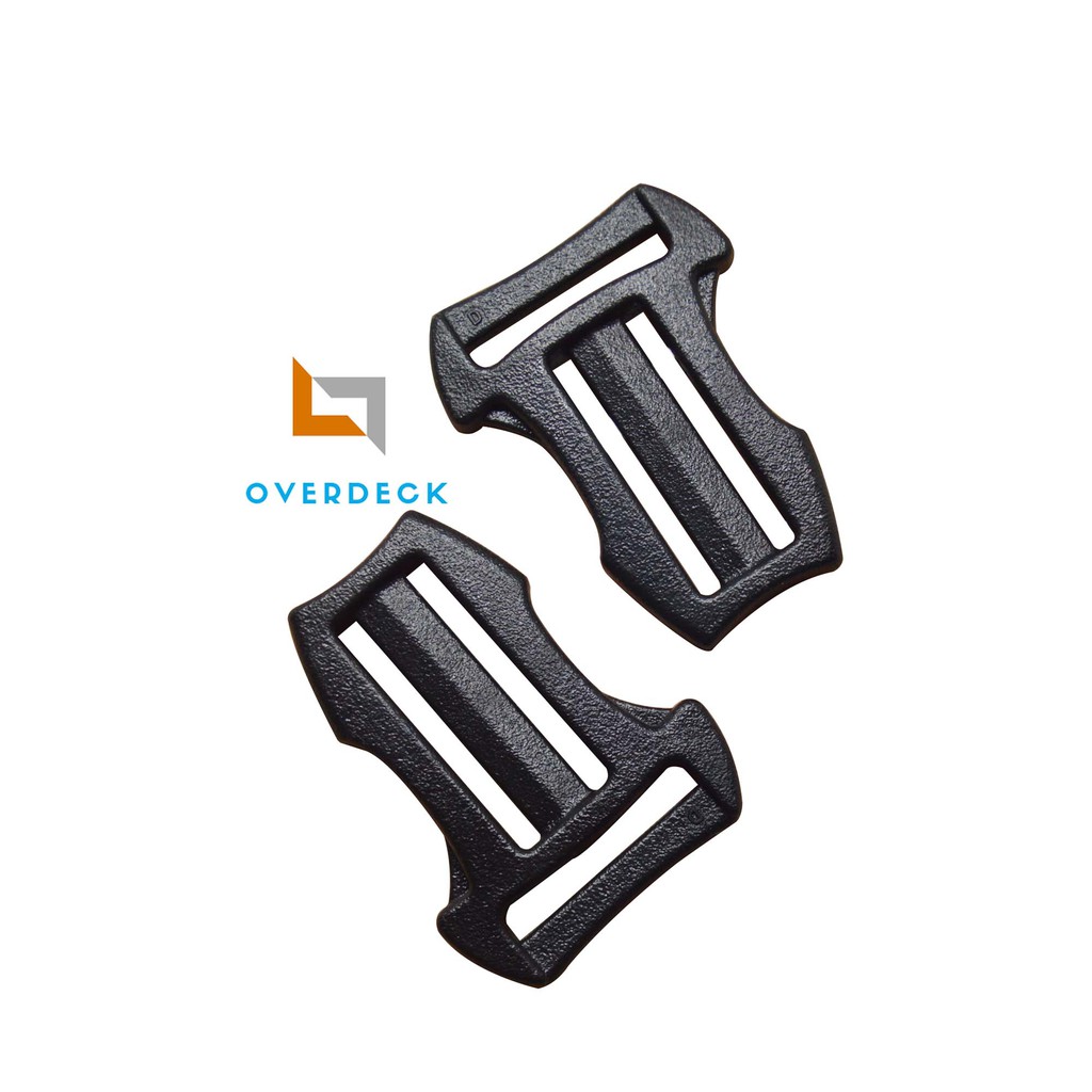 1 PCS RING KUPU-KUPU PLASTIK BUCKLE YKK 2.5 CM - LA 25 PYB