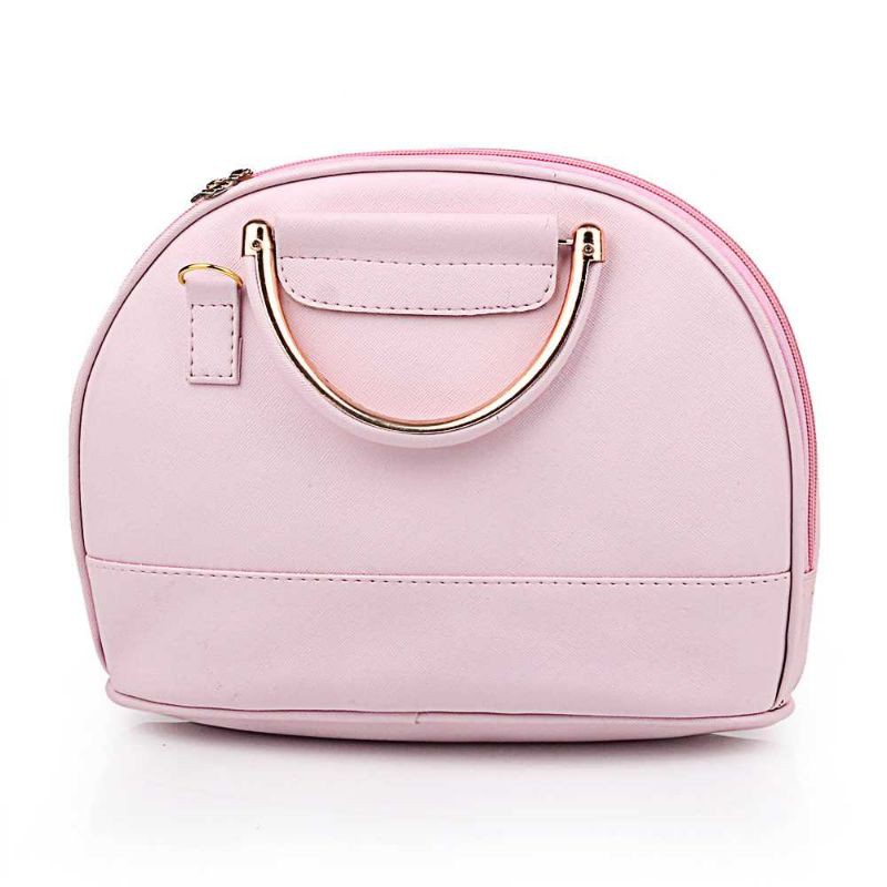 Tas salempang wanita handbag slingbag asli produk lokal distro bahan premium garansi original - Pink