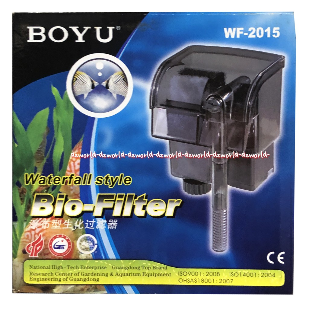 Boyu Waterfall Style Bio Filter Aquarium WF-2015 Alat Pendorong Air Mancur Water Fall