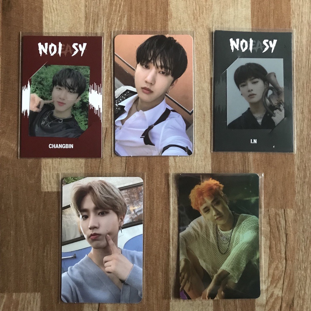 Stray Kids Noeasy Photocard Han Jisung Bangchan I.N Jeongin PC Jewel Aladin