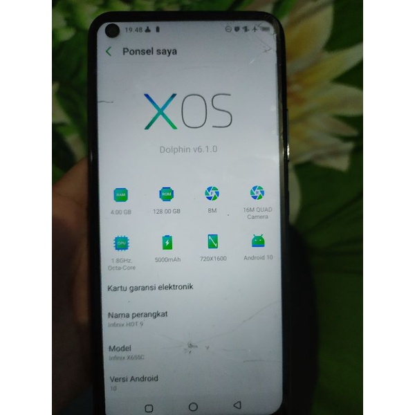 INFINIX HOT 9 PLAY 4/128