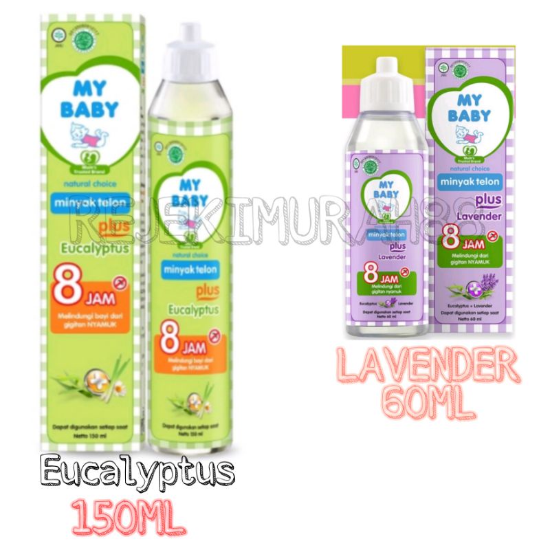 My Baby Minyak Telon Plus Eucalyptus/Lavender 150/60ML