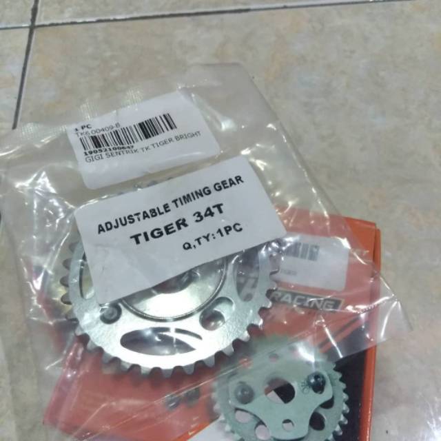 Gear timing geser Tiger TK Japan Gigi sentrik Adjustable