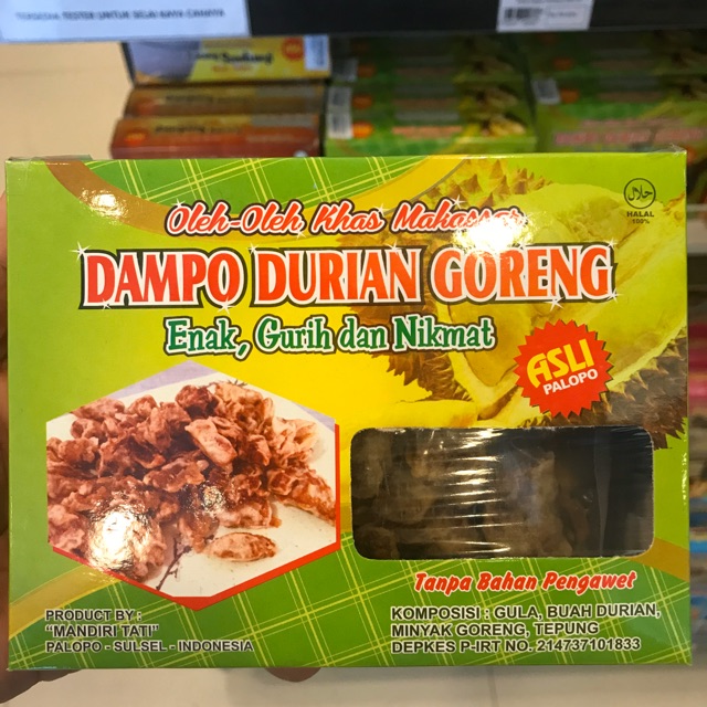 

Dampo durian goreng asli palopo