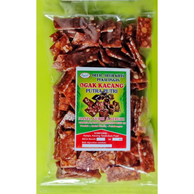 

Ogak Kacang 500 gram oleh oleh khas pekalongan / jajan khas pekalongan / ogak