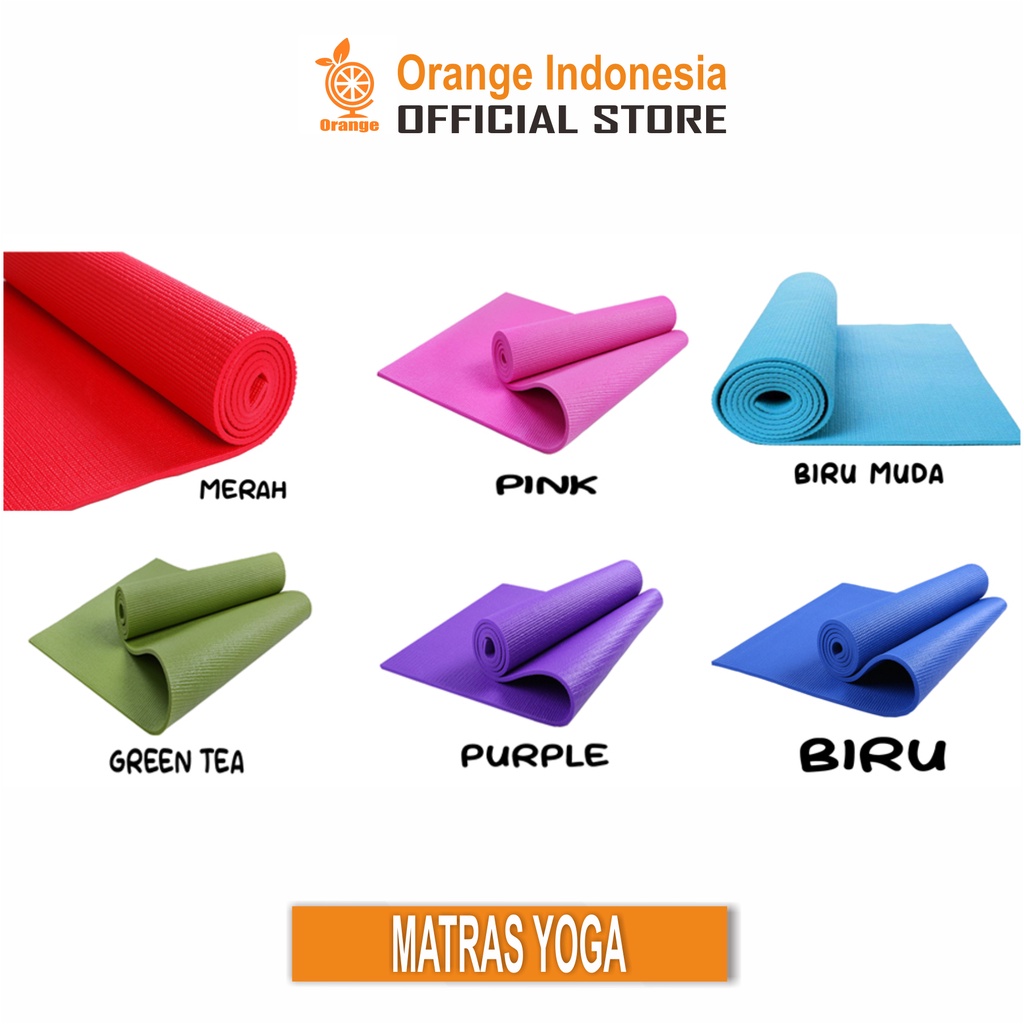 Matras Yoga Anti Slip Matras Olahraga Free Tas Matras Yoga Anti Selip Kualitas Bagus GOSHOP88