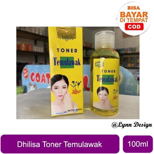 [BPOM] DHILISA TONER TEMULAWAK 100ML