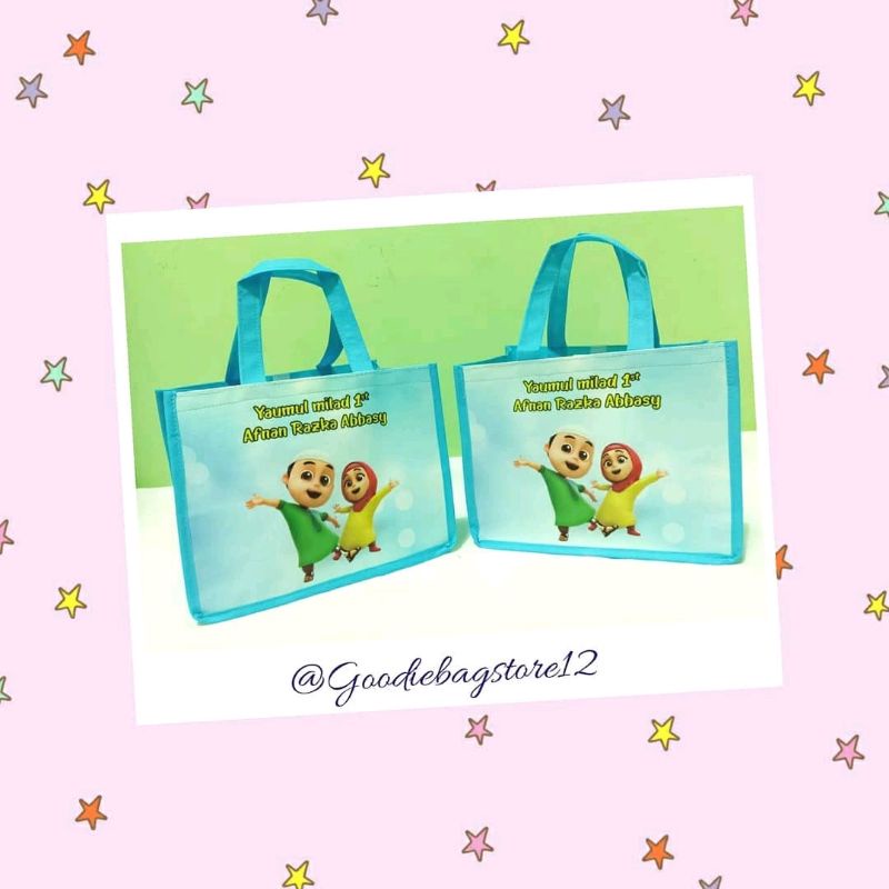

tas Nusa rara tas ultah terbaru tas birthday tas ulang tahun goodiebag custom