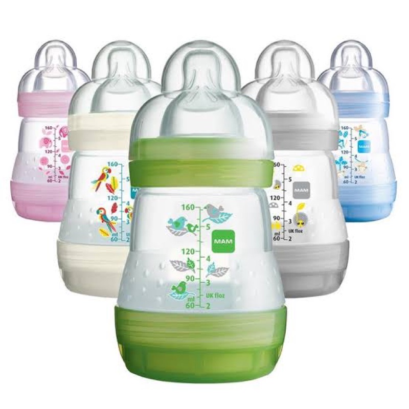 MAM Anti Colic Bottle 160ml/260ml Botol Susu Wide Neck Anti Sedak / Anti Kolik 160ml/260ml