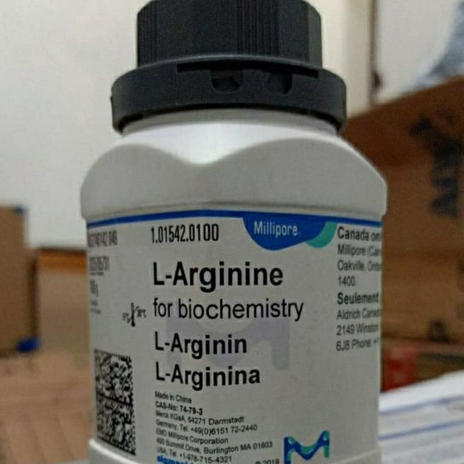 L-Arginine 100G Merck. Cat.101542-0100. Arginin Merck. Arginina Merck.