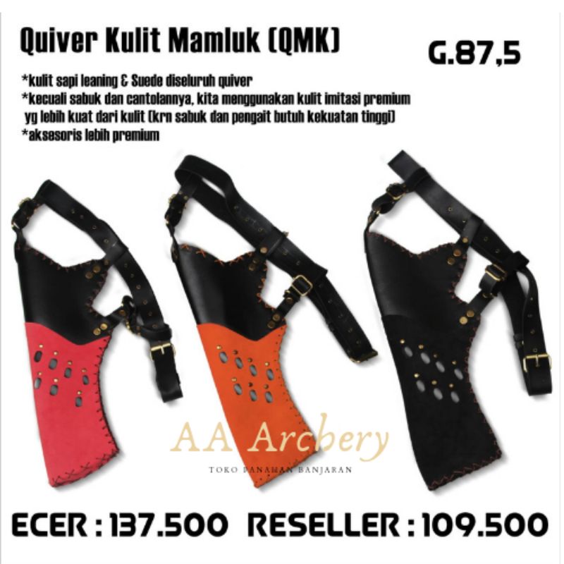 QKMP - QUIVER KULIT MAMLUK PREMIUM