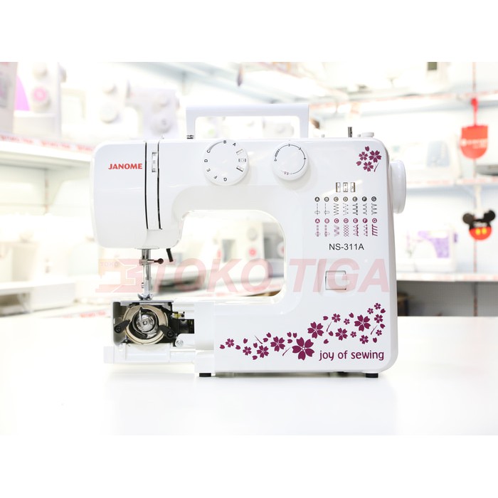 Mesin Jahit JANOME NS-311A / NS311A (Portable Multifungsi Mini)