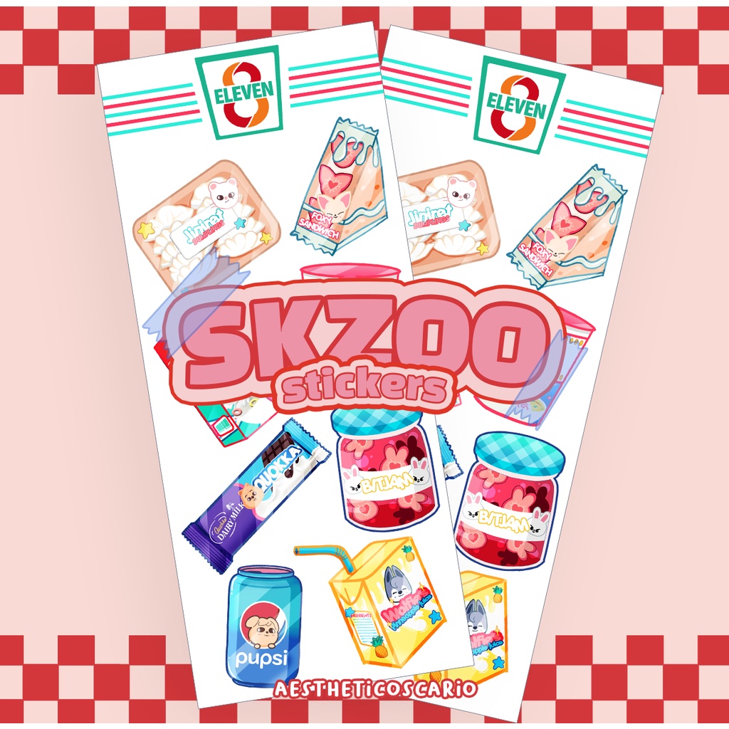 

SKZOO stray kids aesthetic sticker