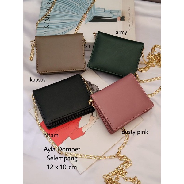 BEST SELLER... Ayla Dompet Selempang | Dompet Selempang Kekinian | Dompet Selempang Premium