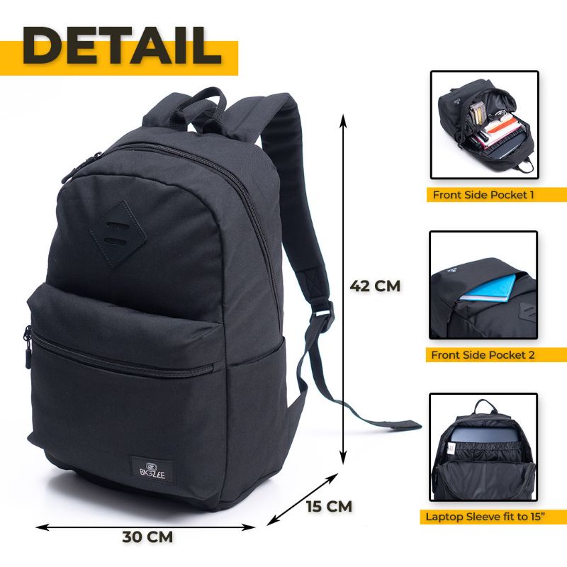 BAGZEE -TAS RANSEL BZ04 - TAS KASUAL- RANSEL LAPTOP- TAS UNISEX - BACKPACK -TAS DISTRO - TAS PRIA - TAS WANITA - TAS SEKOLAH