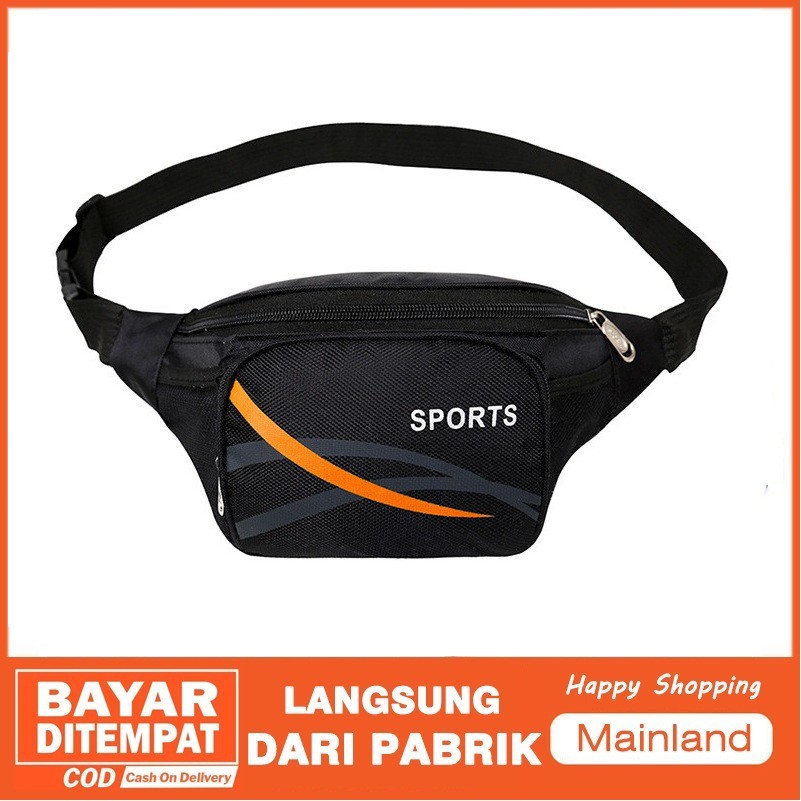 Mainland Tas Pinggang Olahraga Tas Running Waistpack Sport Tas Waist Bag TS203