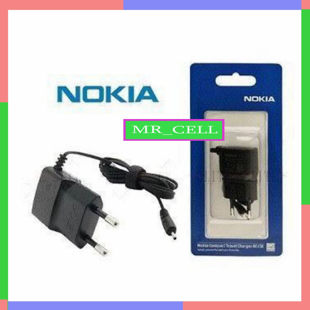 Charger nokia colokan kecil N70 N73 1661 2700 105 dll cager cas casan