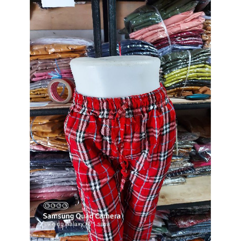 CELANA KOTAK WANITA TARTAN//CELANA CEWEK TARTAN MIRAH