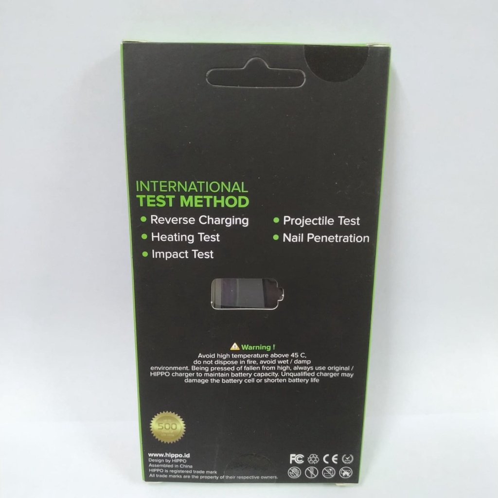 Hippo Baterai iPhone X Original 2716mAh Batu Battery handphone Premium