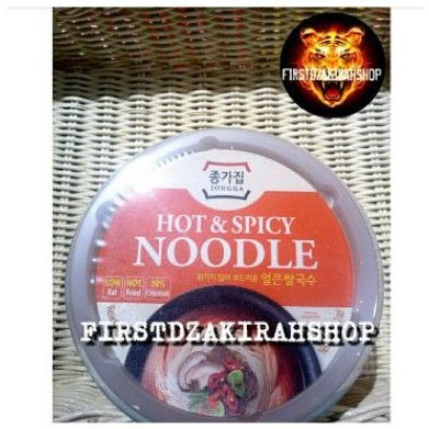 

Chongga rice noodle with hot & spicy flavour sup 92gr