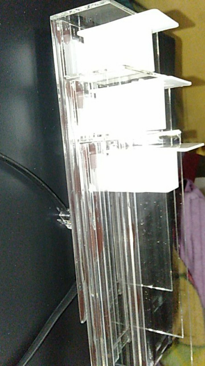 Acrylic Kotak Pusher Magnet Otomatis Toko Minimarket Supermarket