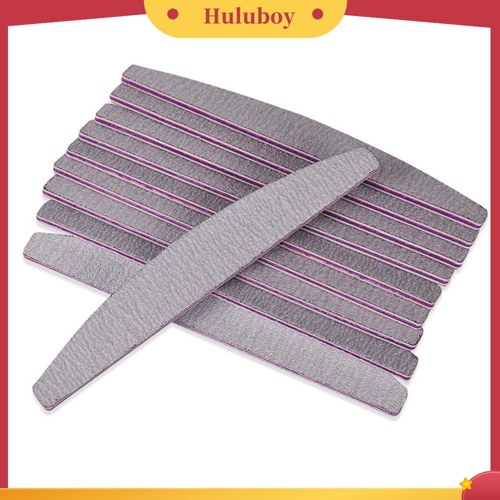 Huluboy Huluboy♡ 5pcs Kikir Kuku 100 / 180 Untuk Manicure