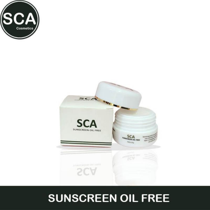 SCA Sunscreen Glowing 10gr | SCA Sunscreen Oil Free 10gr