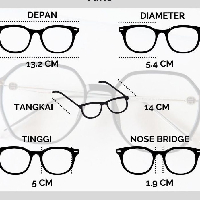 Flavia Eyewear - Kacamata Kai Square Plastic (custom minus, photochromic, blueray, bluechromic dan photobrown)