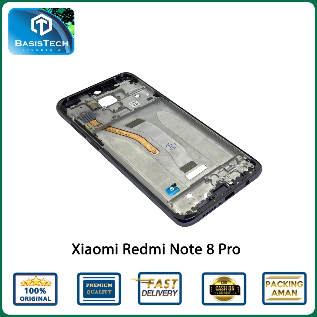 FRAME TATAKAN LCD XIAOMI REDMI NOTE 8 PRO ORIGINAL QUALITY