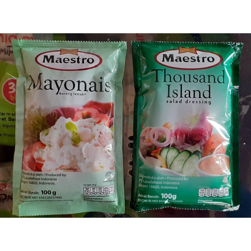

Mayonies 100 gr Maestro