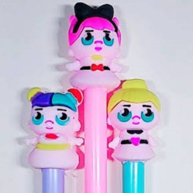 

Pulpen gel karakter lol /murah&sale 12.000 3 biji