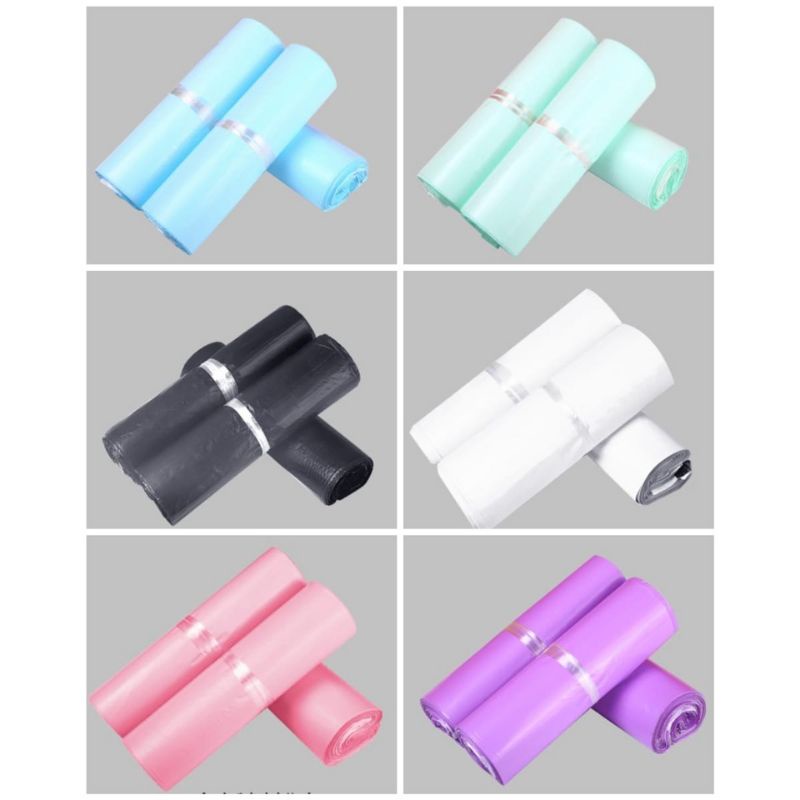 

PER PCS POLYMAILER KRESEK PACKING 17X30CM WARNA KEMASAN PINK UNGU LILAC BIRU LUCU ONLINE SHOP OLSHOP