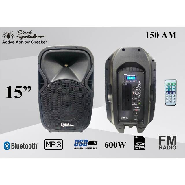 SPEAKER BLACK SPIDER 150AM Harga 1 Set ( sepasang )